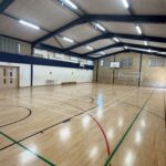 Free Little Kickers trial classes in Shepperton inside the hall