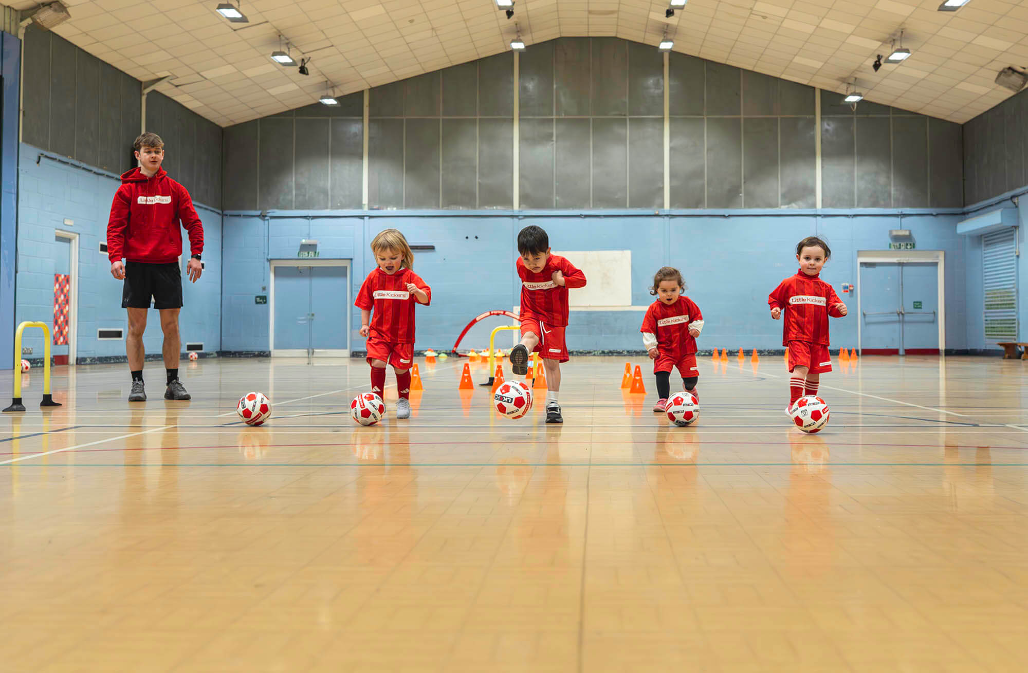 Little Kickers Students